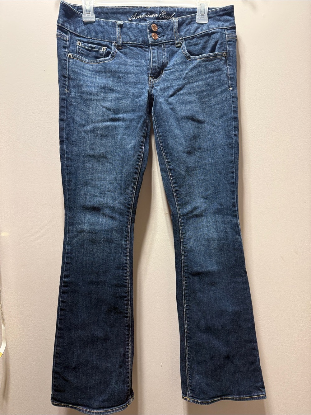 American Eagle Outfitters Dark Blue Flare Jeans
